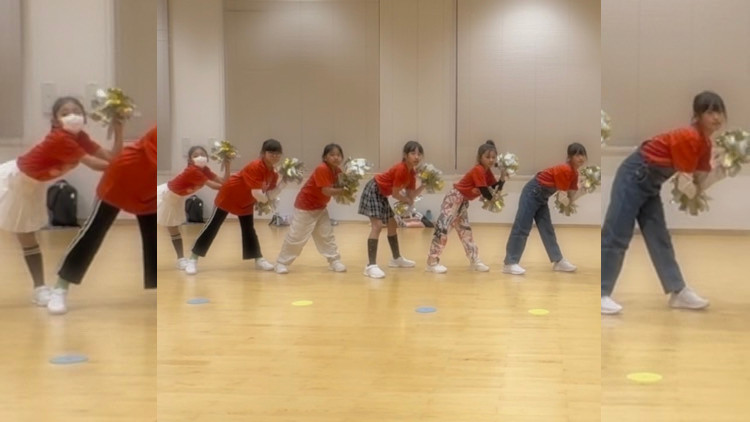 チアダンス 浜松市 都田会場　小学生クラス