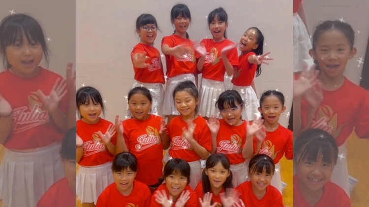 チアダンス 浜松市 都田会場 小学生クラス
