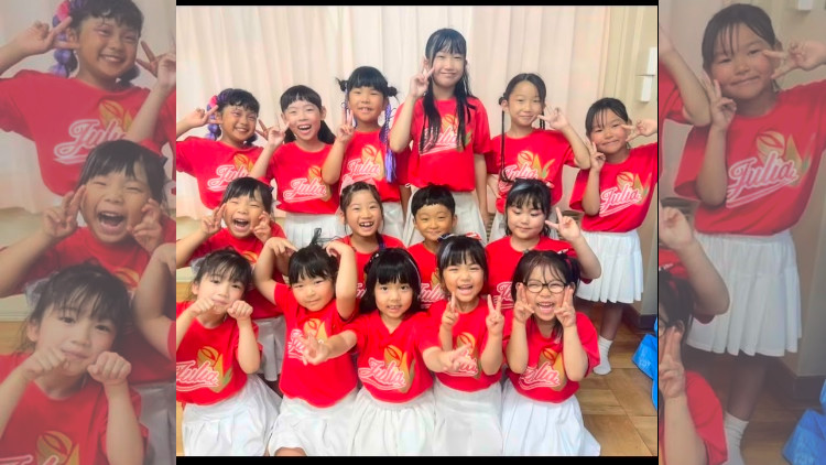 チアダンス 浜松市 2025年7月12日(土)平成幼稚園　夕涼み会